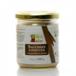 Saucisses Confites à la Graisse de Canard 240g