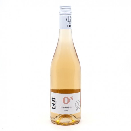Domaine UBY Profil Rosé Fruité Sans Alcool 75cl