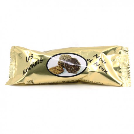Rocher au Chocolat Noir et Noix 33g