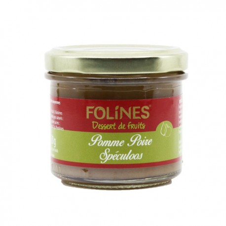 Dessert Pomme Poire Spéculoos 120g