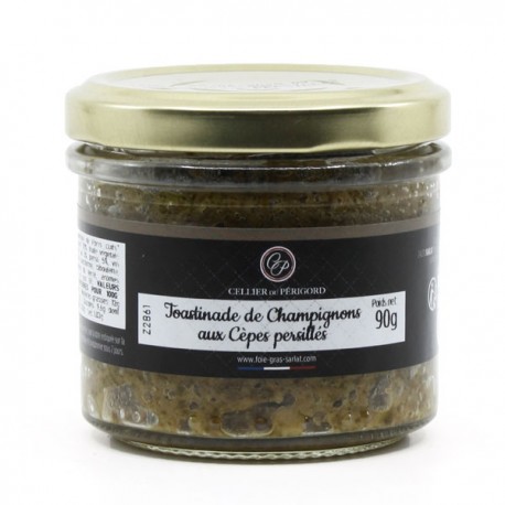 Toastinade de Champignons aux Cèpes Persillés 90g