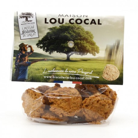 Sablés Apéritifs Artisanaux Cabécou et Thym Sachet 50g