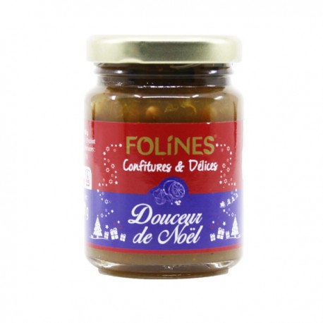 Douceur de Noël Figue, Épices, Fleur d'Oranger 110g