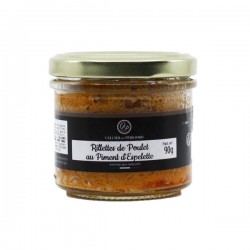 Rillettes de Poulet au Piment d'Espelette 90g