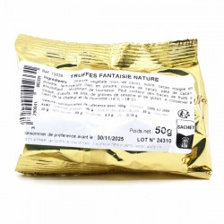 Sachet de Truffes au Chocolat et Cacao Natures 40g