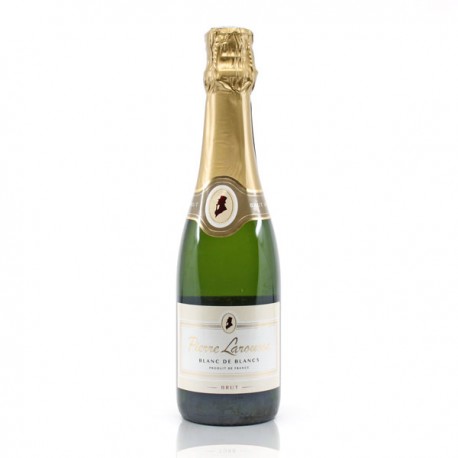 Vin Mousseux Qualité Blanc de Blanc Brut Pierre Larousse 37.5cl