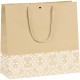 Sac Papier Kraft Décor "Bohème" GM 35 x 13 x 33 cm