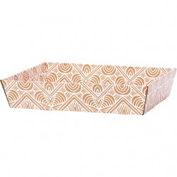 Corbeille Carton Décor Bohème PM 28 x 20.5 x 5.5 cm
