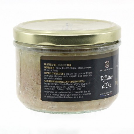 Rillettes d'Oie 190g