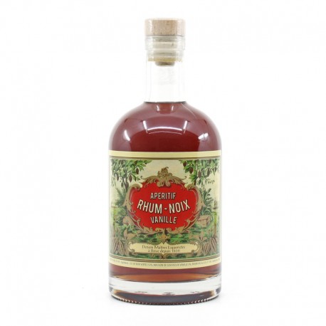 Rhum Noix et Vanille Maison Denoix 50cl