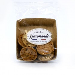 Biscuits Apéritifs Artisanaux Cantal et Oignons Grillés 40g