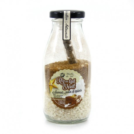 Préparation pour Riz au Lait de Noël Saveur Pain D'épices 160g