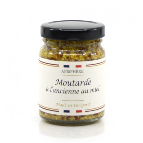 Moutarde Douce au Miel à l'Ancienne 90g