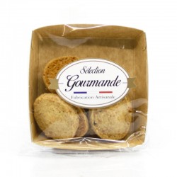 Biscuits Apéritifs Artisanaux Ail et Fines Herbes 40g