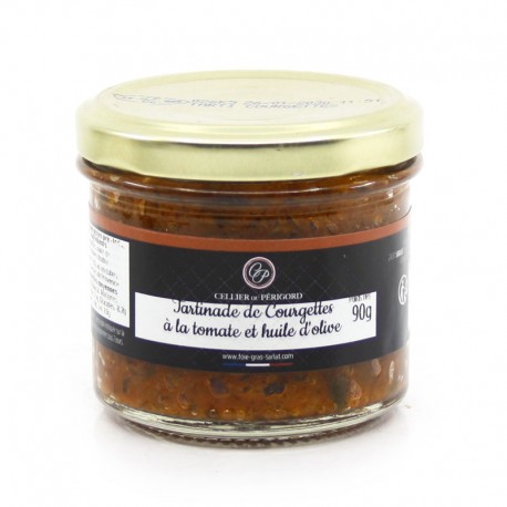 Tartinade de Courgettes à la Tomate et Huile d'Olive 90g