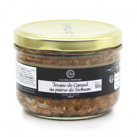 Terrine de Canard au Poivre de Sichuan 180g