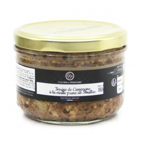 Terrine de Campagne à la Vieille Prune de Souillac 180g