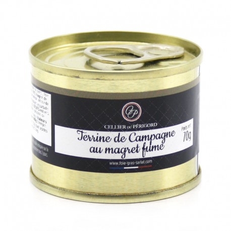 Terrine de Campagne au Magret Fumé 10% 70g