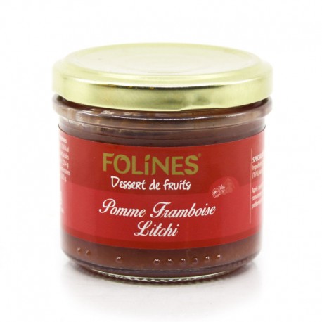 Dessert Pomme Framboise Litchi 110g
