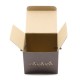 Cube Carton Marron et Kraft Canard 12.5x11x11cm