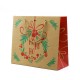 Sac Papier Kraft Rouge Ho Ho Ho PM 25x10x22cm