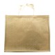 Sac en Toile de Jute Houx Et Flocon GM 42x16x34cm