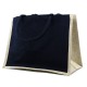 Sac en Toile de Jute et Coton Naturel Premium MM 35x18x27cm