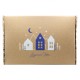 Valisette Kraft Rectangle Bleue Nuit Polaire TGM 54x36x12.5cm