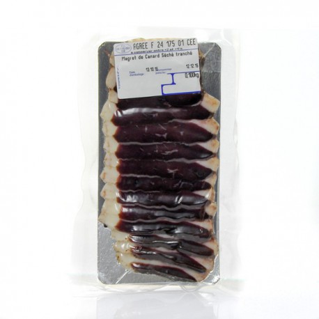 Plaque de Magret de Canard Séché Tranche 75g