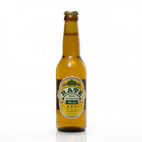 Bière Blonde Artisanale du Quercy Brasserie Ratz 33cl