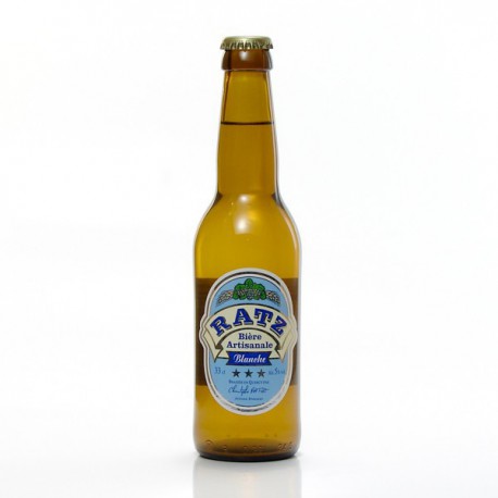 Bière Blanche Artisanale du Quercy Brasserie Ratz 33cl