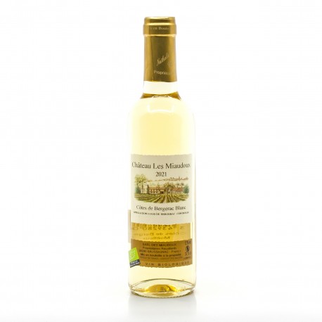 Château Miaudoux AOC Côtes de Bergerac Moelleux BIO 2021 37.5cl