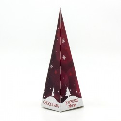 Cône Sapin de Noël Maison Guinguet Artisan Chocolatier 50g